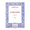 FAURE GABRIEL - 60 MELODIES EN 3 VOLUMES VOL.1 SOPRANO ET PIANO