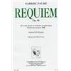 FAURE GABRIEL - REQUIEM OP48 VERSION 1900 CHOEUR ET PIANO