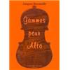 BORSARELLO JACQUES - GAMMES POUR ALTO - ALTO