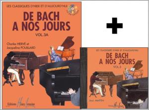 HERVE CHARLES / POUILLARD JACQUELINE - DE BACH A NOS JOURS VOL.3A + CD