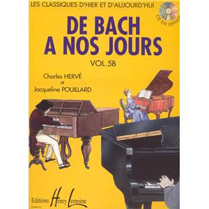 HERVE CHARLES / POUILLARD JACQUELINE - DE BACH A NOS JOURS VOL.5B