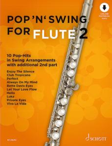 POP 'N' SWING FOR FLUTE V2 +AUDIO ONLINE - 1 OU 2 FLUTES TRAVERSIERES