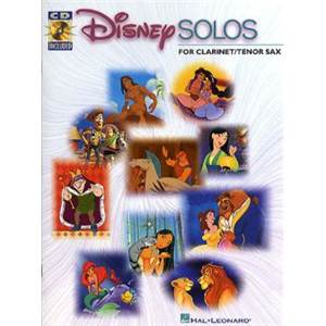 DISNEY - SOLOS FOR CLARINET/TENOR SAX + CD