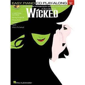 SCHWARTZ STEPHEN - EASY PIANO CD PLAY ALONG VOL.26 WICKED + CD