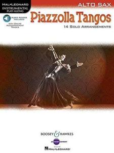 PIAZZOLLA ASTOR - PIAZZOLA TANGOS ALTO SAXOPHONE + AUDIO-DOWNLOAD - SAXOPHONE MIB