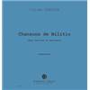 DEBUSSY CLAUDE - CHANSONS DE BILITIS - RECITANT ET ENSEMBLE