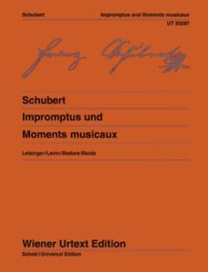 SCHUBERT FRANZ - IMPROMPTUS ET MOMENTS MUSICAUX - PIANO