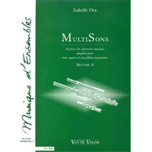 ORY ISABELLE - MULTISONS VOL.A - 3 A 5 FLUTES