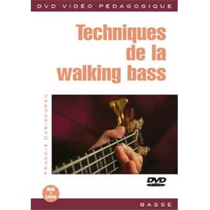 DARIZCUREN FRANCIS - DVD TECHNIQUES DE LA WALKING BASS