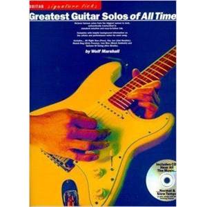 COMPILATION - SIGNATURE LICKS GREATEST SOLO OF ALL TIME GUITAR TAB. + CD ÉPUISÉ