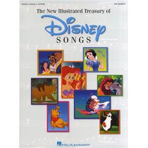 DISNEY - ILLUSTRATED TREASURY SONGS P/V/G