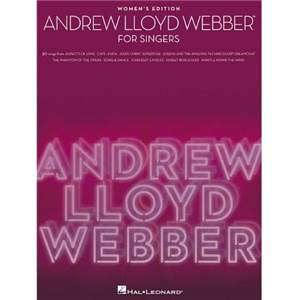 WEBBER ANDREW LLOYD - FOR SINGERS WOMEN'S EDITION P/V/G