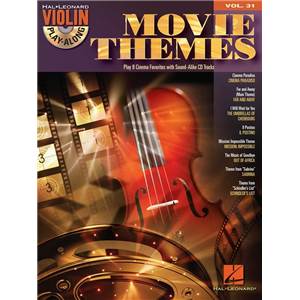 COMPILATION - VIOLIN PLAY ALONG VOL.031 MOVIE THEMES + CD