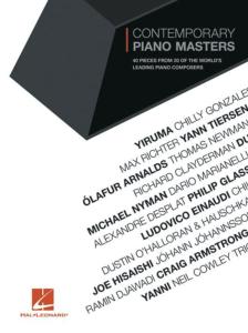 COMPILATION - CONTEMPORARY PIANO MASTERS 40 PIECES POUR PIANO - RESTRICTIONS DE DROITS