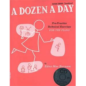 BURNAM EDNA MAE - A DOZEN A DAY VOL.3 + CD