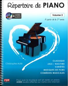 REPERTOIRE DE PIANO VOLUME 2 + CD - PIANO