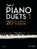 COMPILATION - BEST OF PIANO DUETS V1 (20 PIECES CELEBRES ORIGINALES) REVISION HEUMANN