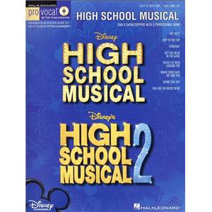 COMPILATION - PRO VOCAL FOR MALE SINGERS VOL.28 HIGH SCHOOL MUSICAL 1 AND 2 + CD