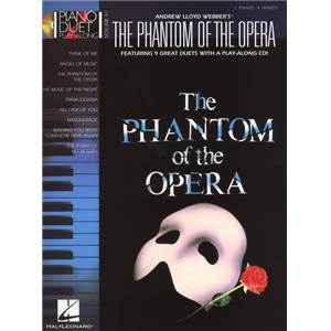 WEBBER ANDREW LLOYD - PIANO DUET PLAY ALONG VOL.41 PHANTOM OF THE OPERA + CD