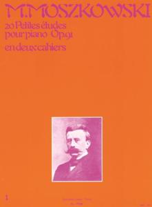 MOSZKOWSKI MORITZ - 20 PETITES ETUDES OP.91 VOL.1 - PIANO