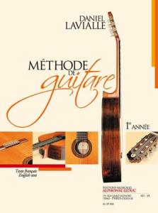 LAVIALLE DANIEL - METHODE DE GUITARE 1ERE ANNEE