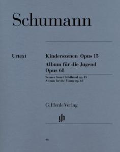 SCHUMANN ROBERT - ALBUM A LA JEUNESSE OP.68 ET SCENES D'ENFANTS OP.15 - PIANO