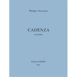 BOESMANS PHILIPPE - CADENZA - PIANO