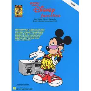 DISNEY - EASY FAVORITES FLUTE + CD