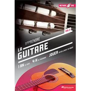 METHODE DE GUITARE 1 AN DE COURS VOL.2 DVD