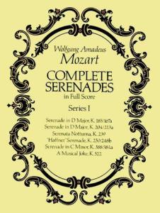 MOZART W.A. - COMPLETE SERENADES VOL.1 - CONDUCTEUR