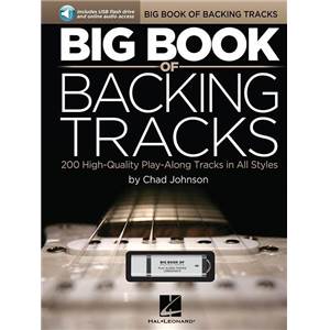 JOHNSON CHAD - BIG VOL.OF BACKING TRACKS 200 CHORD PROGRESSIONS + USB CARD