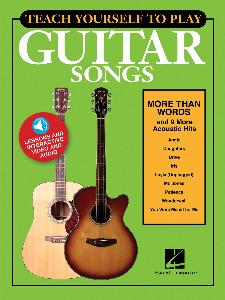 TEACH YOURSELF TO PLAY "MORE THAN WORDS" AND 9 MORE ACOUSTIC HITS + ONLINE AUDIO AND VIDEO ACCESS