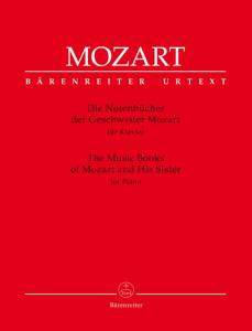 THE MUSIC BOOKS OF MOZART AND HIS SISTER - PIANO