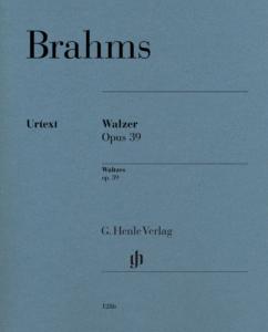 BRAHMS JOHANNES - VALSES OP.39 NOUVELLE EDITION - PIANO