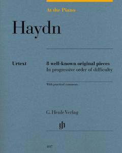 HAYDN JOSEPH - AT THE PIANO (8 PIECES ORIGINALES) - PIANO