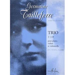 TAILLEFERRE GERMAINE - TRIO - VIOLON, VIOLONCELLE ET PIANO (MATERIEL)