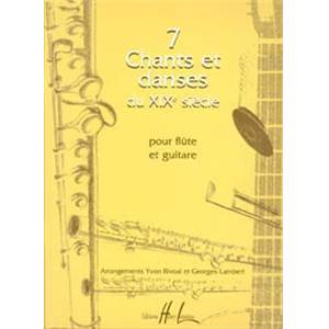 CHANTS ET DANSES DU XIXEME (7) - FLUTE ET GUITARE