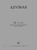 LEVINAS MICHAEL - JE TU IL (PROLOGUE A LA METAMORPHOSE) - 3 SOPRANOS, BARYTON ET ENSEMBLE (COND)