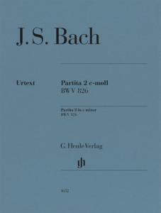 BACH JEAN SEBASTIEN - PARTITA N2 EN DO MINEUR BWV826 (EDITION AVEC DOIGTES) - PIANO