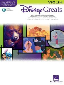 DISNEY - INSTRUMENTAL PLAY-ALONG GREATS VIOLIN FOR VIOLIN + ONLINE AUDIO ACCESS