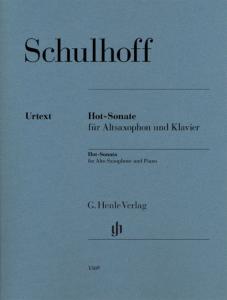 SCHULHOFF ERWIN - HOT SONATE - SAXOPHONE ALTO ET PIANO