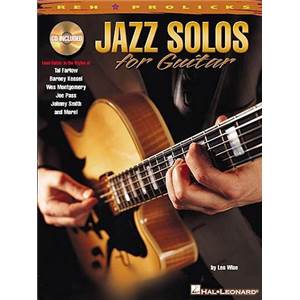 WISE LES - JAZZ SOLOS FOR GUITAR REH -AUDIO ACCESS