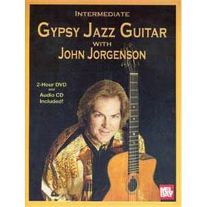 JORGENSON JOHN - INTERMEDIATE GYPSY JAZZ GUITAR + DVD + CD