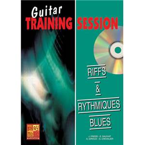 FREDD J. / SAUVIAT E. - RIFFS ET RYTHMIQUES BLUES METHODE GUITARE + CD