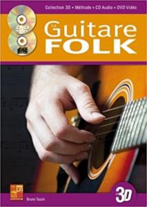 LAISNET STEPHANE - GUITARE FOLK 3D + CD + DVD