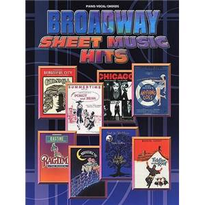 COMPILATION - BROADWAY SHEET MUSIC HITS P/V/G