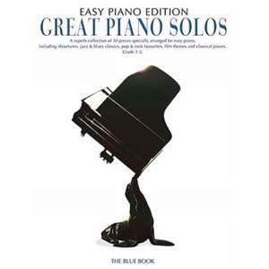 COMPILATION - GREAT PIANO SOLOS EASY BLUE BOOK