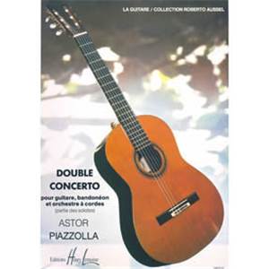 PIAZZOLLA ASTOR - DOUBLE CONCERTO - PARTIES DE GUITARE ET BANDONEON