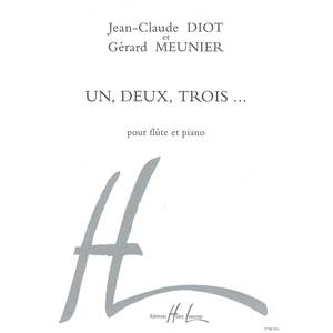 MEUNIER/DIOT - UN DEUX TROIS... - FLUTE ET PIANO