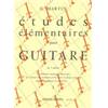 MARTIN G - ETUDES ELEMENTAIRES VOL.1 - GUITARE